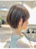 大人可愛い20代30代40代前下がりショートボブ【GRAFF鎌倉】