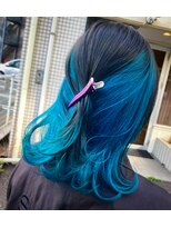 MONO hair salon【4/1NEWOPEN（予定）】&nbsp;ブルーインナー