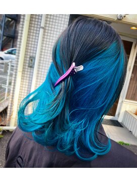 MONO hair salon【4/1NEWOPEN（予定）】 ブルーインナー