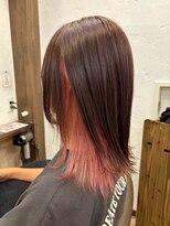 アミリー ひたち野うしく店(Amily)&nbsp;ハイライトバレイヤージュダブルカラーケアブリーチ20代30代