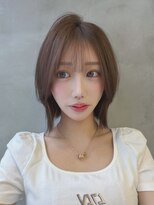 ロンドルーチェ 心斎橋(Lond luce)&nbsp;グレージュ×ハッシュカット［髪質改善/縮毛矯正/ボブ］