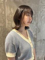 シーインフィニート 人形町店(C∞)&nbsp;伸ばしかけの難しい長さは外ハネがおすすめ。