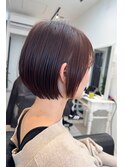 丸みコンパクトショートボブ