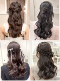 【さりぽぽアレンジ】大人気ハーフアップ4選!