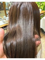バグスドゥア(Bagus dua) ミルクティーブロンドピンクベージュのMAHOトリートメント