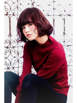 メルクマール(MERKMAL) 小顔ボブ。