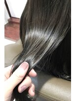 ヘアーアンドアトリエ マール(Hair&Atelier Marl) 【Marlお客様スタイル】上質なブルージュカラー