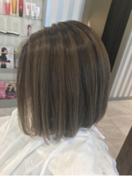 リンクリンク バイ エール 生駒(LINK LINK by aile) 【LINK LINK難波店】クールなシティ派!強めぱっつんボブ