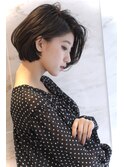 イメチェンしたい人必見。丸顔さんの似合うショートボブ