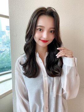 アフロート ディル(AFLOAT D'L) 【eri 】韓国風ヘア ヨシンモリ エギョモリ　ロング髪型