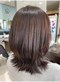 【AMAZING HAIR美沢店/溝手】くびれミディアムレイヤー