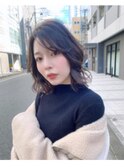 大人かわいいミディアムヘア【sourire 神田英樹】