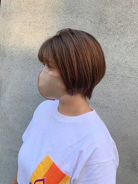 スイート ヘアデザイン(Suite HAIR DESIGN) 《イエベ》ショート ベージュブラウン