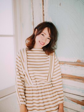 キャシー 行徳店(Cathy) フェミニンレイヤーセミディ【行徳】