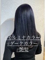 ヘアーアンドネイル ジェダイ(Hair&nails JEDI)&nbsp;ダークカラー/艶髪/セミロング