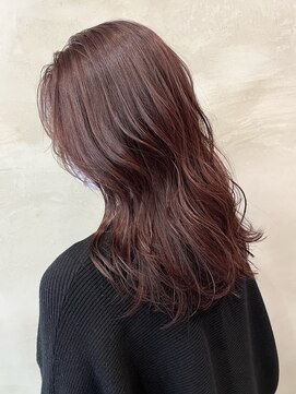 ペスカ 長町南店(pesca) カシスブラウン (ブリーチなし)