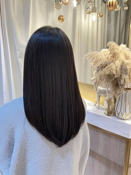 アンド ラ ブランシュ(&.La Blanche) 大宮/髪質改善/ヘッドスパ/ブラウン/こっくりブラウン