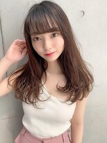 グレース(GRACE)&nbsp;ワンカールレイヤー透け感ミディ　担当大山