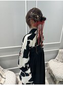 卒業式 袴着付 【銀座】福田