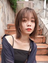 ニコ トウキョウ 渋谷(nico TOKYO)&nbsp;ミディアムレイヤーカットボブウルフ/10代20代/インナーカラー