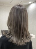 nex表参道明るい白髪染めナチュラルベージュ30代40代50代60代