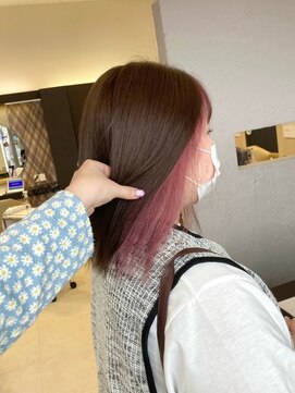 ヘアショップエヌアンドエー 久喜 栗橋店(hairshop N&A) 艶髪小顔カット インナーカラー イヤリングカラー 髪質改善ケア