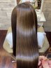 【ダメージ毛、エイジング毛対応縮毛矯正】メテオストレート