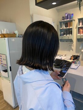 ナンバー エアロ 横浜(N° +aero) 切りっぱなし/ナチュラルカラー/ケラスターゼ/ツヤカラー