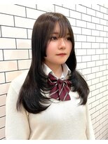 アリスバイブランニューリブ 難波店(ALICE by Brandnew×LIV)&nbsp;韓国ヘア/ナチュラルレイヤーカット/透明感グレージュ