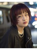 顔周りレイヤーボブ
