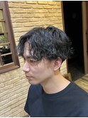 波巻きパーマ/波巻きツイストスパイラル/ニュアンスデザイン