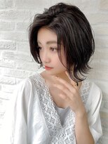 ヘアリゾート粋 新宿三丁目本店&nbsp;《前地 麻衣》垢抜け+今ドキが叶う！こなれウルフレイヤー風