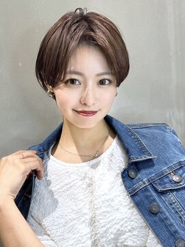 ロンド ジュルード 名古屋(Lond jeloud) ショート ボブ インナーカラー 韓国風5425