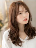 センターパート抜け感くせ毛エアリーミディc6北浦和20代30代40代