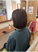丸みボブ