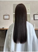 【お客様施術】触り心地抜群♪縮毛矯正で艶髪ストレート