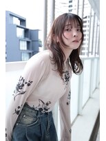 ヘアーモード ケーティー 尼崎本店(Hair Mode KT) 艶カラー/ミディアムレイヤー/顔周りレイヤー/阪神尼崎