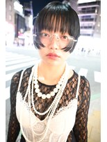 キジ(KIJI) レイヤーボブ/ミニボブ/フェイクブラック/ワイドバング