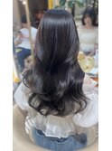 ラベンダーブラウン レイヤーカット