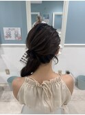 スピードヘアセット20番 サイドポニー