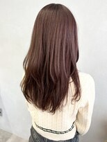 ミュラ(mulah)&nbsp;レイヤーカットロング×ピンクベージュ＊艶髪暖色カラー/明大前