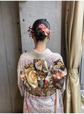 【e.dit tokyo macoto】卒業式ヘアセット着物アレンジ袴アレンジ