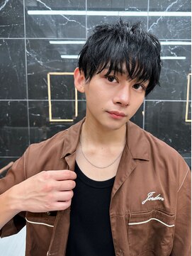 サイン メンズ 渋谷(SIGN men's) フェザーパーマ/ニュアンスパーマ/センターパート/カルマヘア