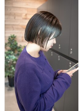 ベイショア(Bay Shore NY) ぷつっとボブスタイリング簡単◎