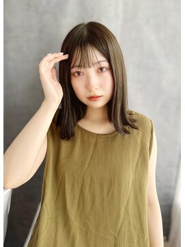 ラピス 新宿店(Lapis) 【月1メンテ】白髪染めリタッチでも透明感カラー」