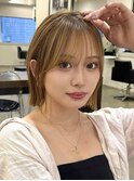 外ハネボブラインボブ切りっぱなしボブヘイリーボブパッっとボブ