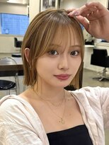 アビー(ABBEY3)&nbsp;外ハネボブラインボブ切りっぱなしボブヘイリーボブパッっとボブ