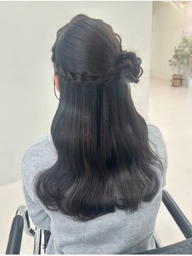 【白神】推し活ヘアメ/ヘアセット/くるみちゃんヘアメ