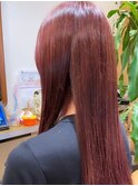 横須賀ロングレイヤーカットデザインカラーフルカラーブリーチ