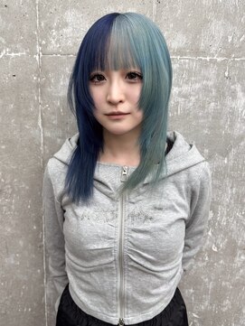 オーン 渋谷(OOn) レイヤー/ツートンカラー